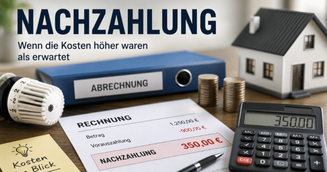 nachzahlung