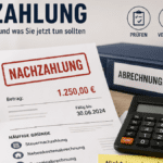 nachzahlung